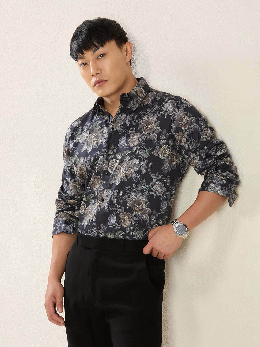 Giza Cotton Printed Shirt