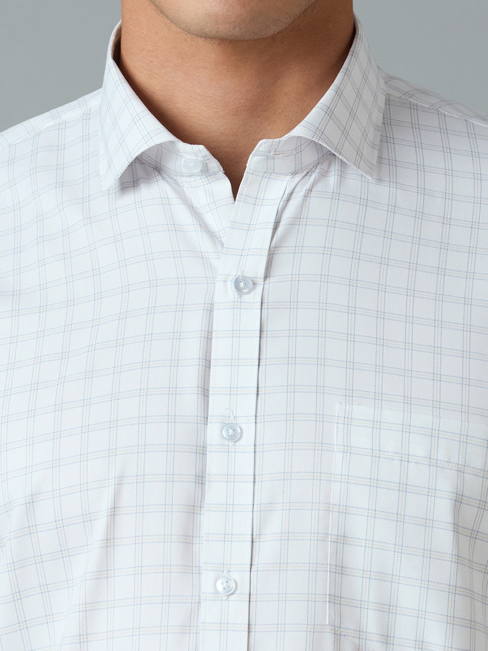 Short Sleeve Checkered Shirt