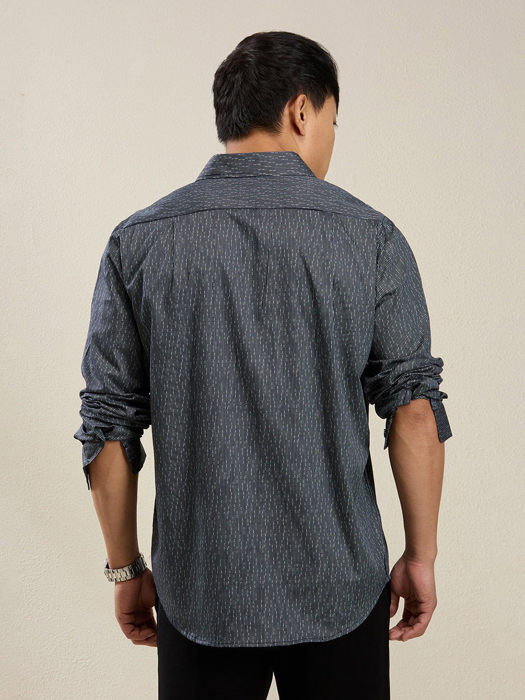 Men's Slim Fit Cotton Casual Shirt