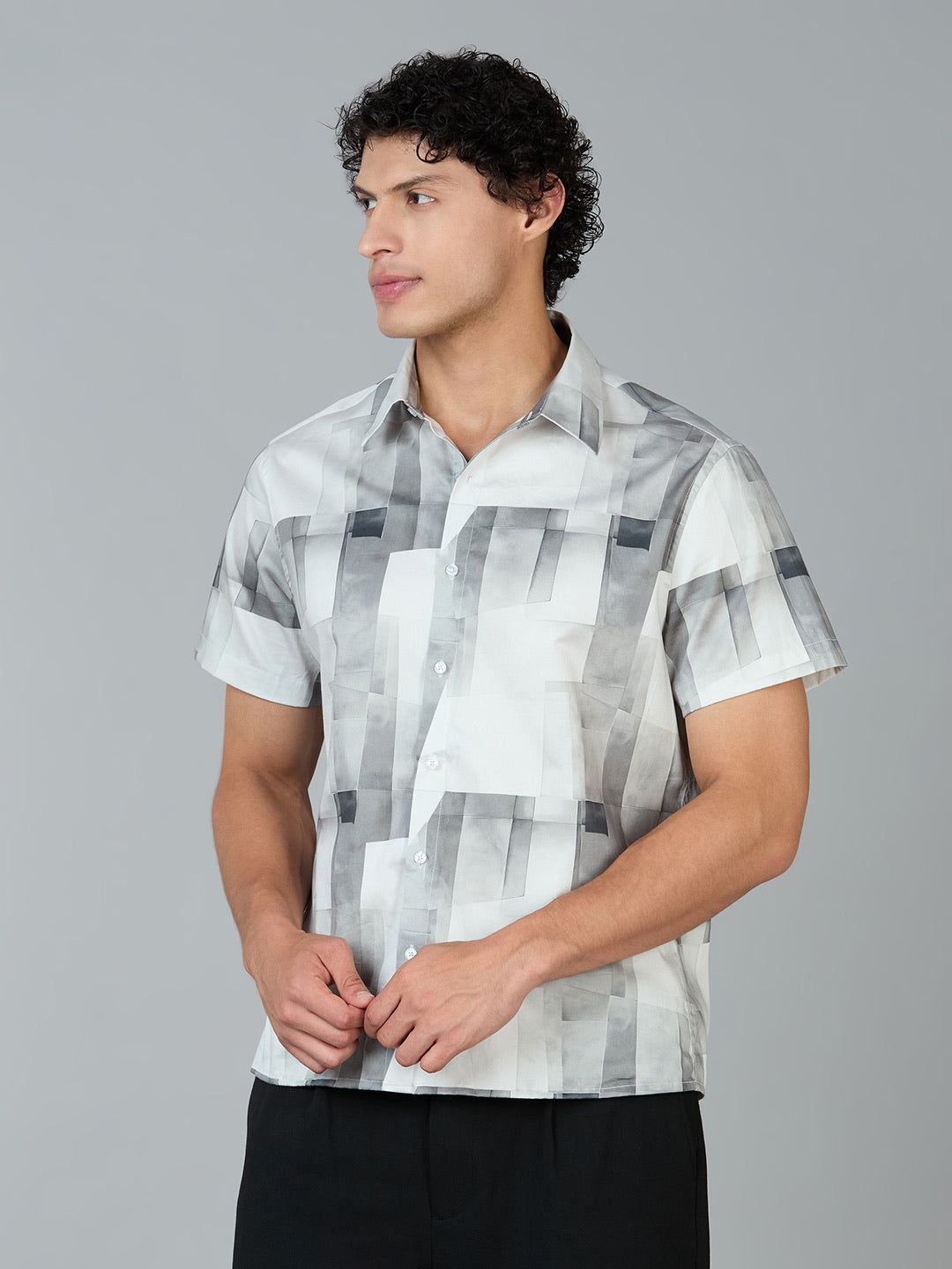 Luxury Digital Print Shirt