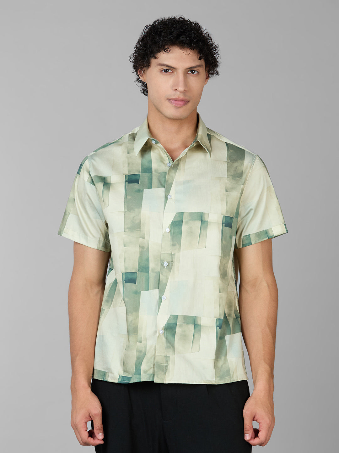 Luxury Digital Print Shirt