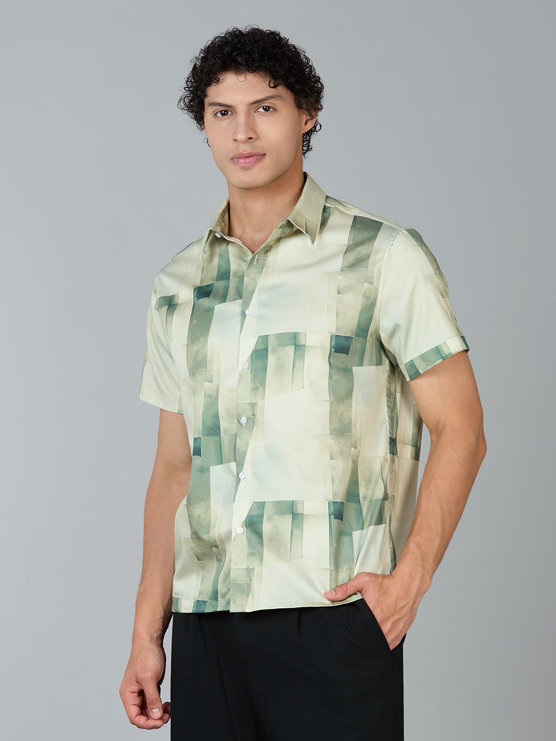 Luxury Digital Print Shirt