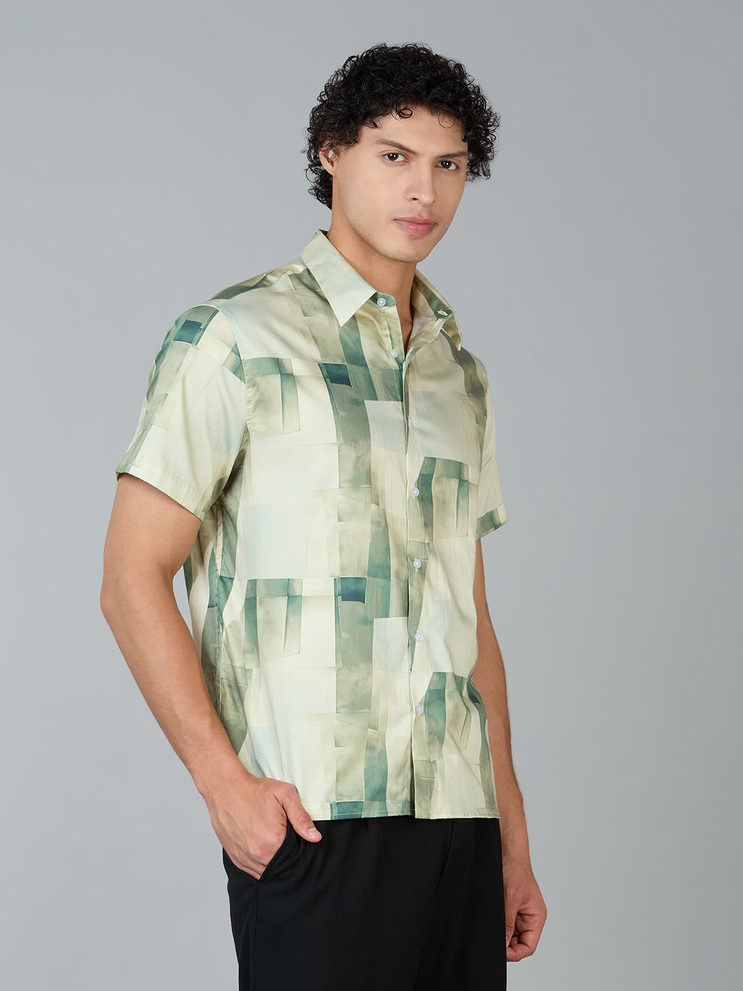 Luxury Digital Print Shirt