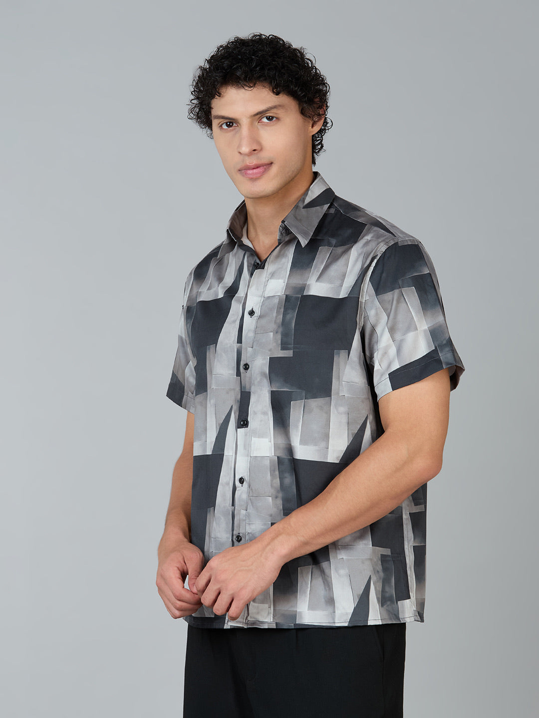 Luxury Digital Print Shirt