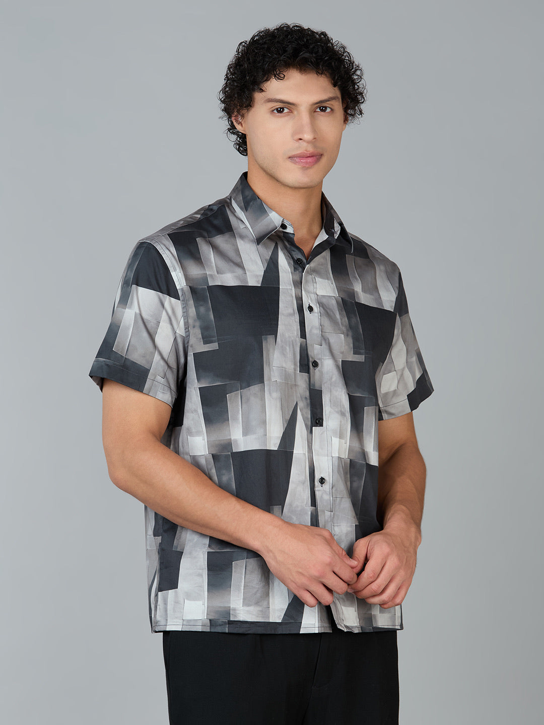 Luxury Digital Print Shirt