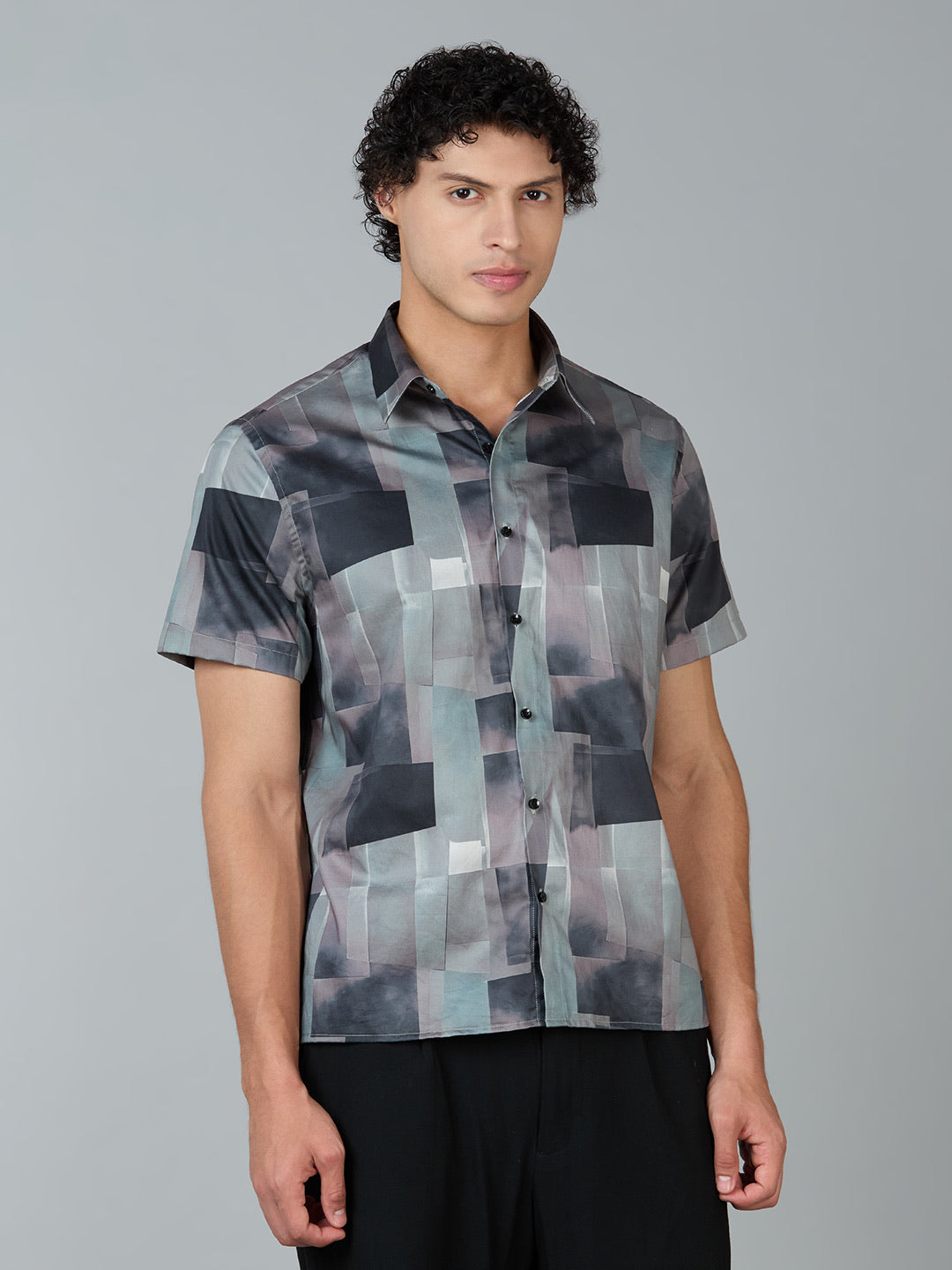 Luxury Digital Print Shirt