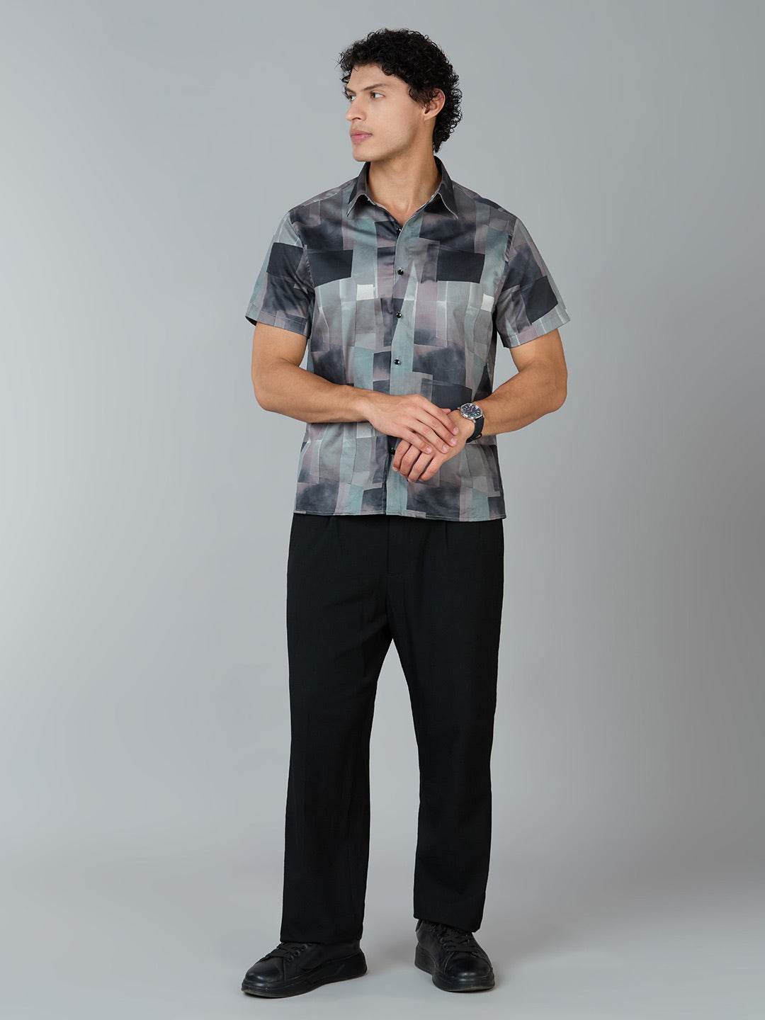 Luxury Digital Print Shirt