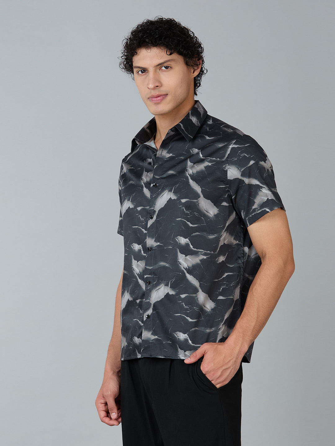 Luxury Digital Print Shirt