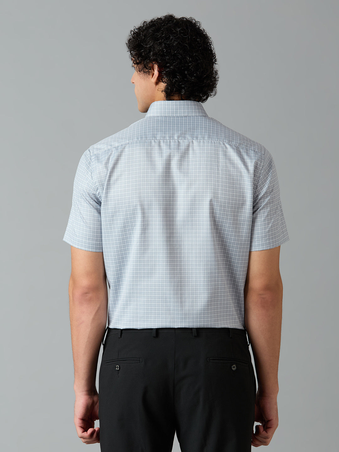 Short Sleeve Checkered Shirt