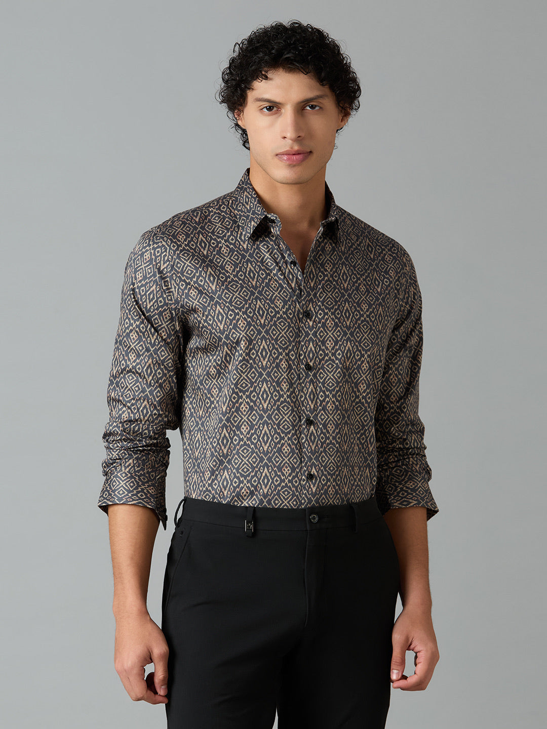 Giza Cotton Printed Shirt