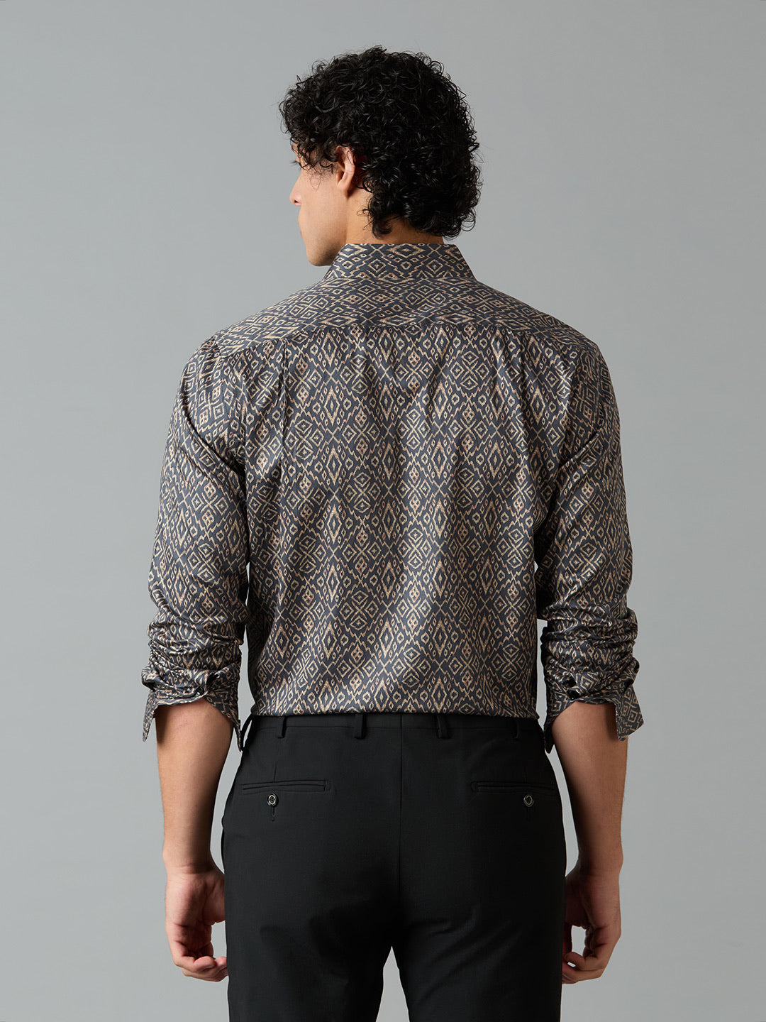 Giza Cotton Printed Shirt