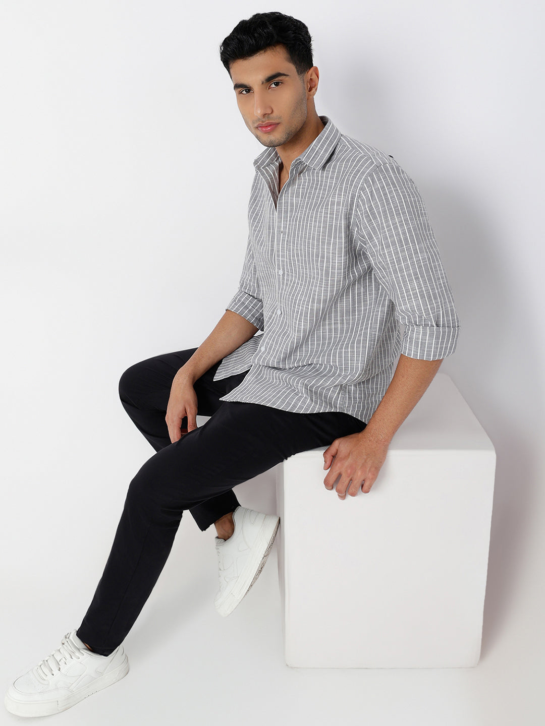Striped Linen Shirt