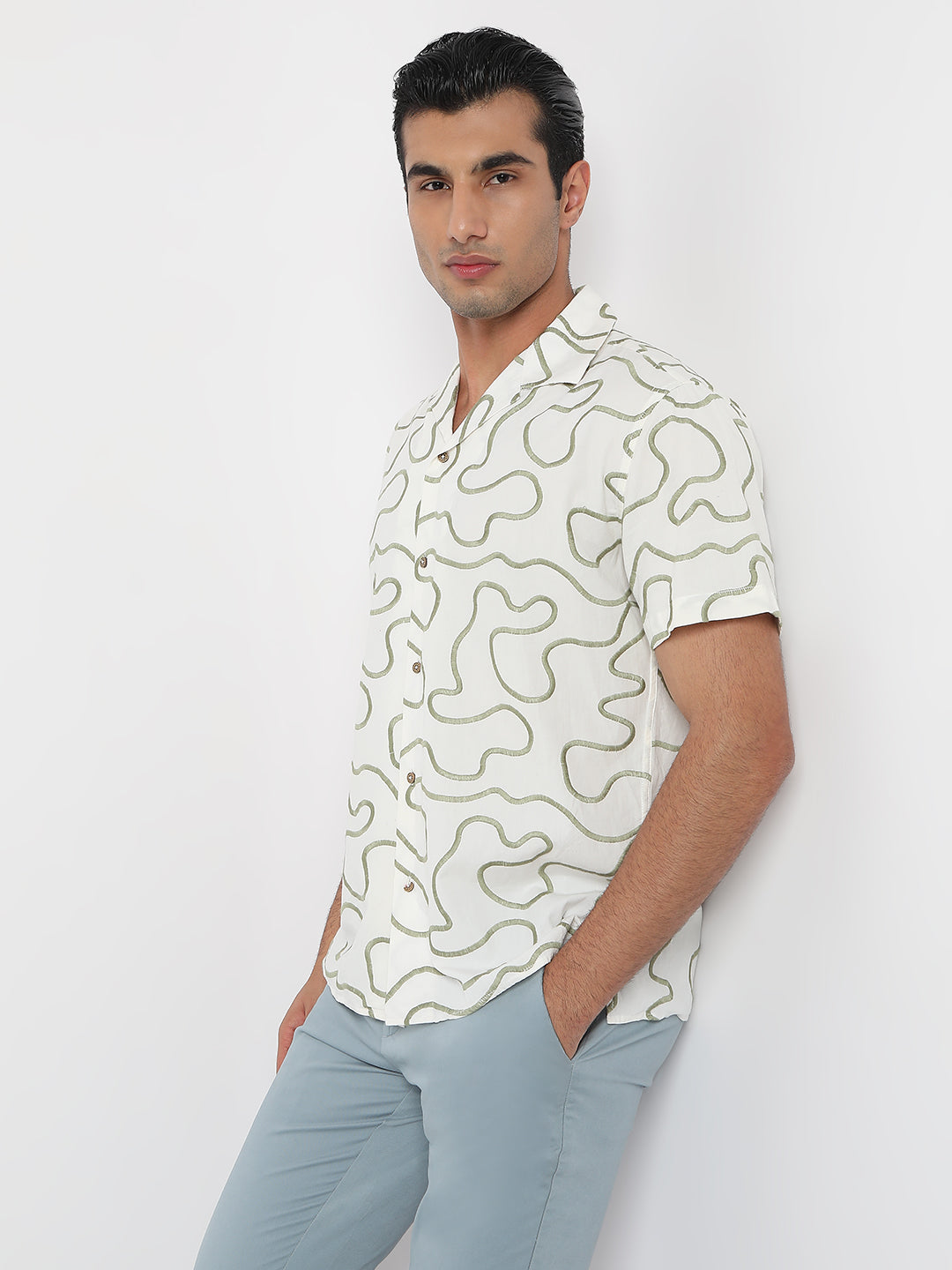 Cuban Embroidered Shirt