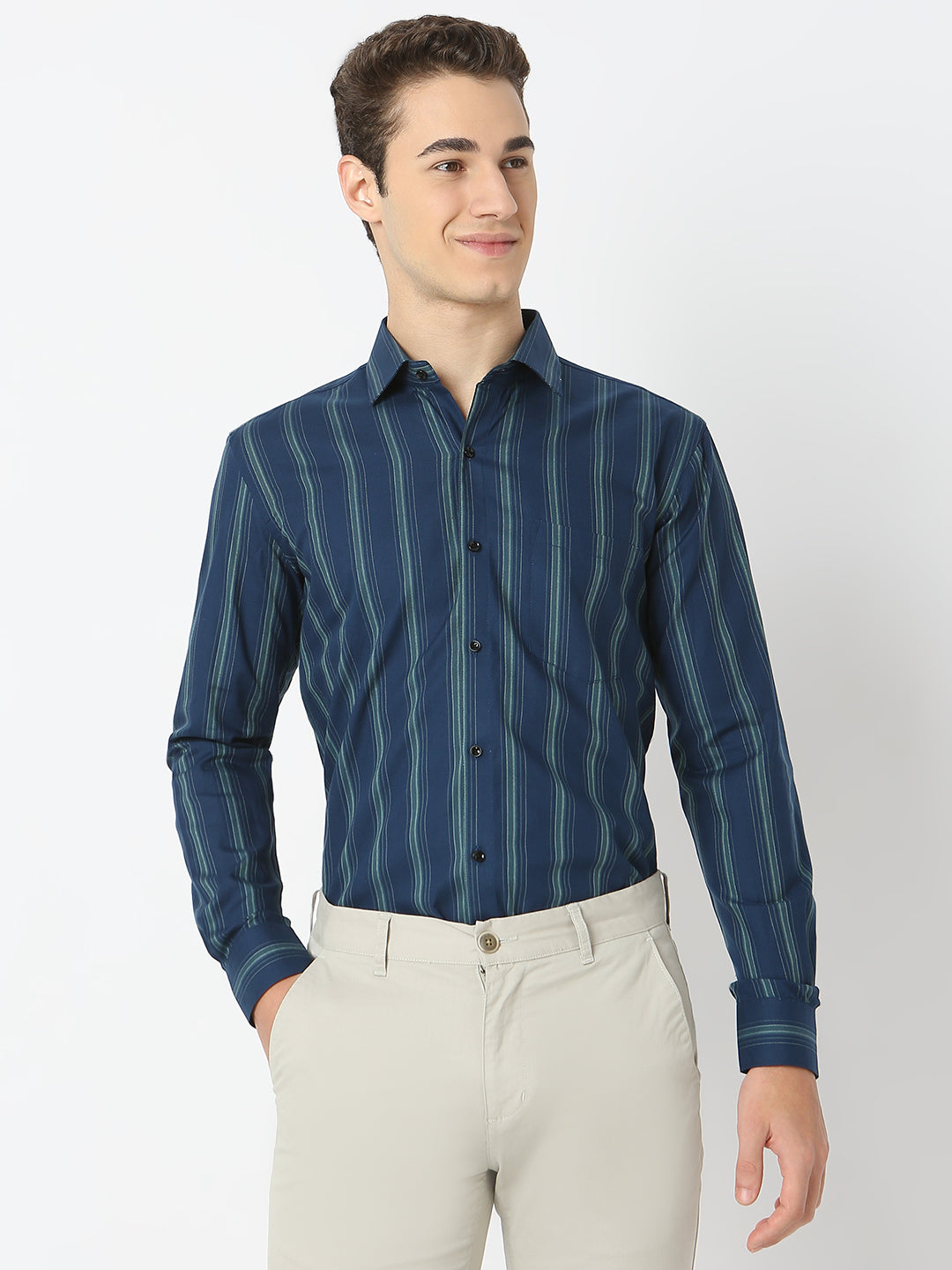 Cotton Striped Shirt