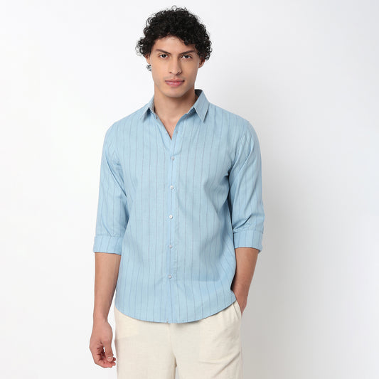 Casual Striped Shirt