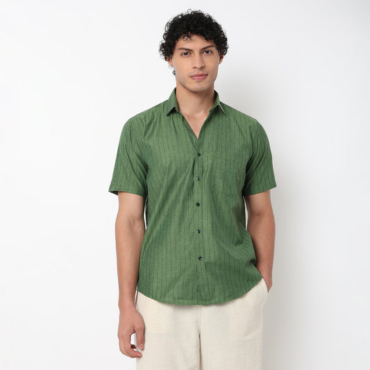 Casual Striped Shirt