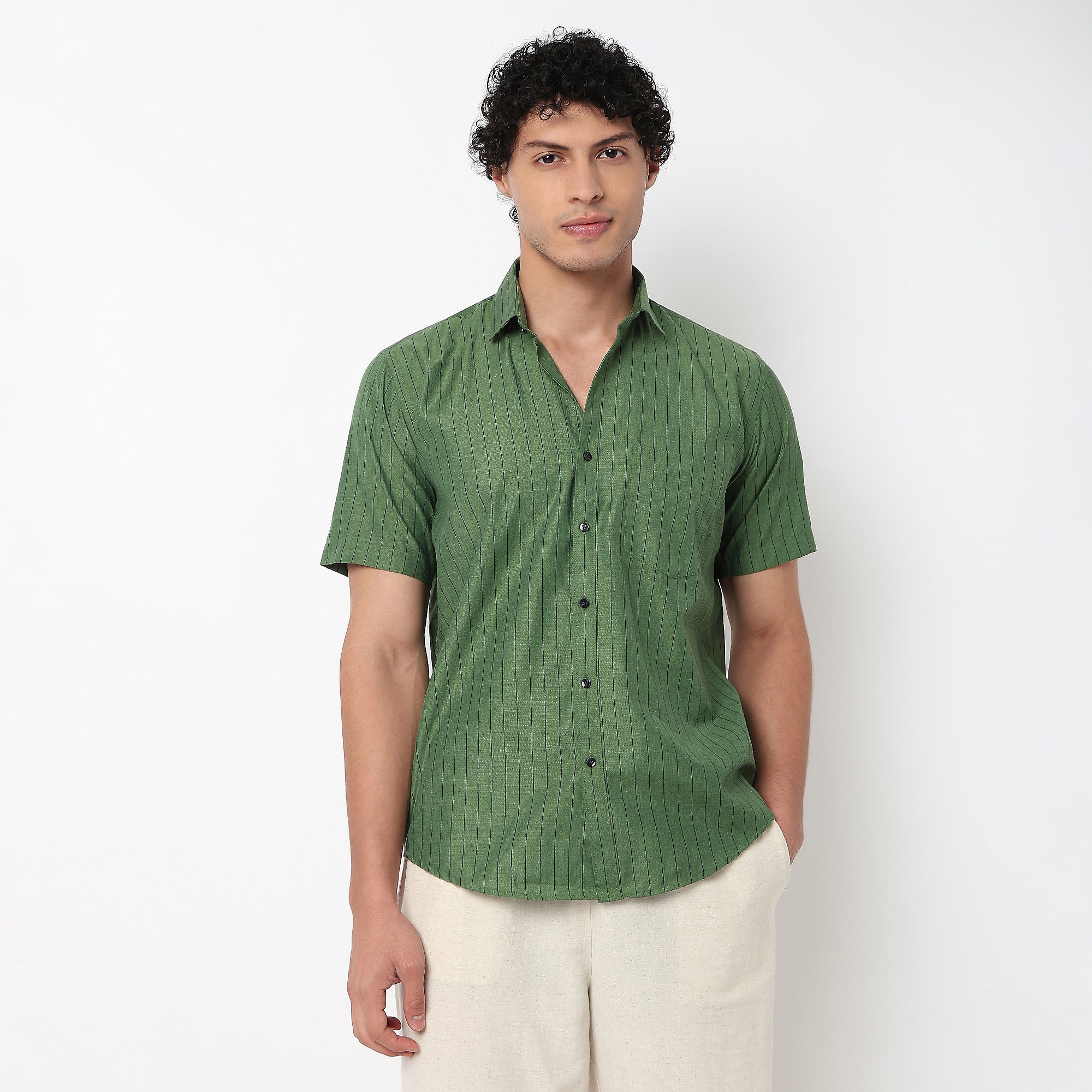 Casual Striped Shirt