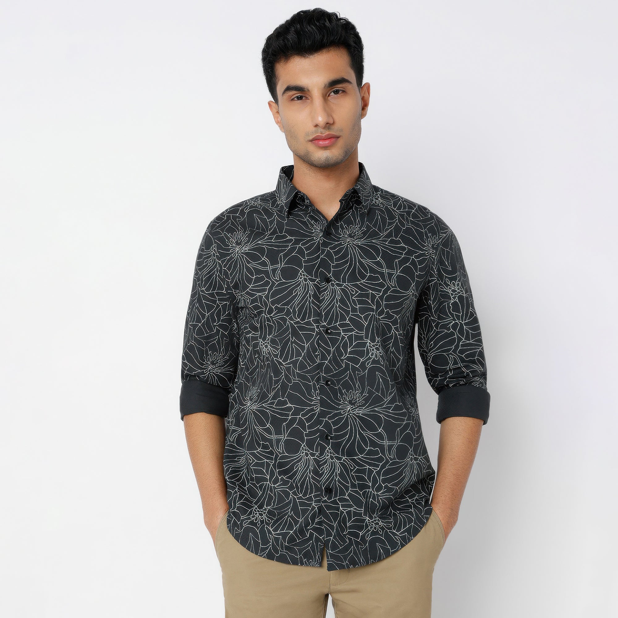 Printed Cotton Shirt