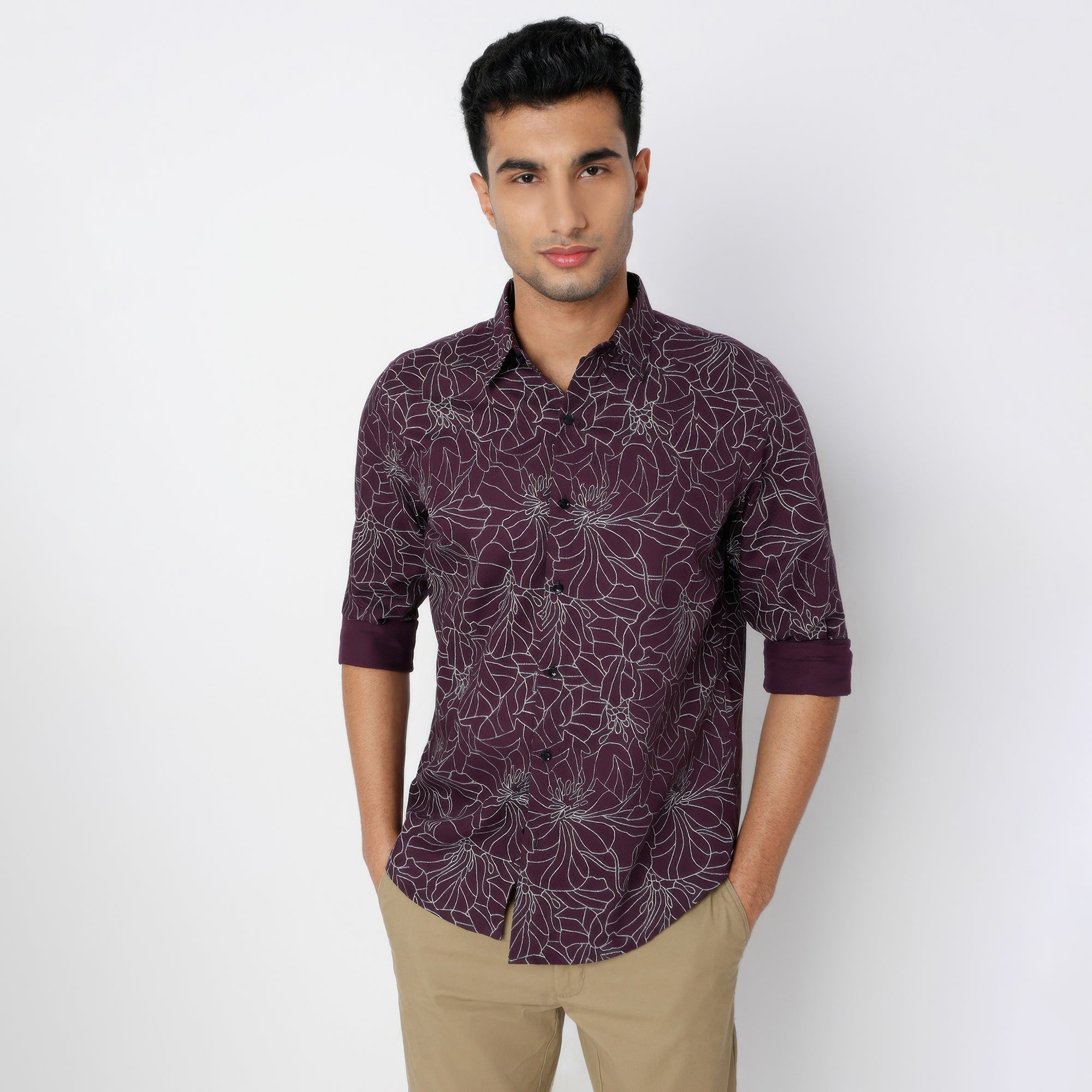 Printed Cotton Shirt