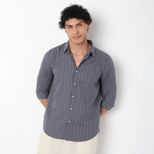 Casual Striped Shirt