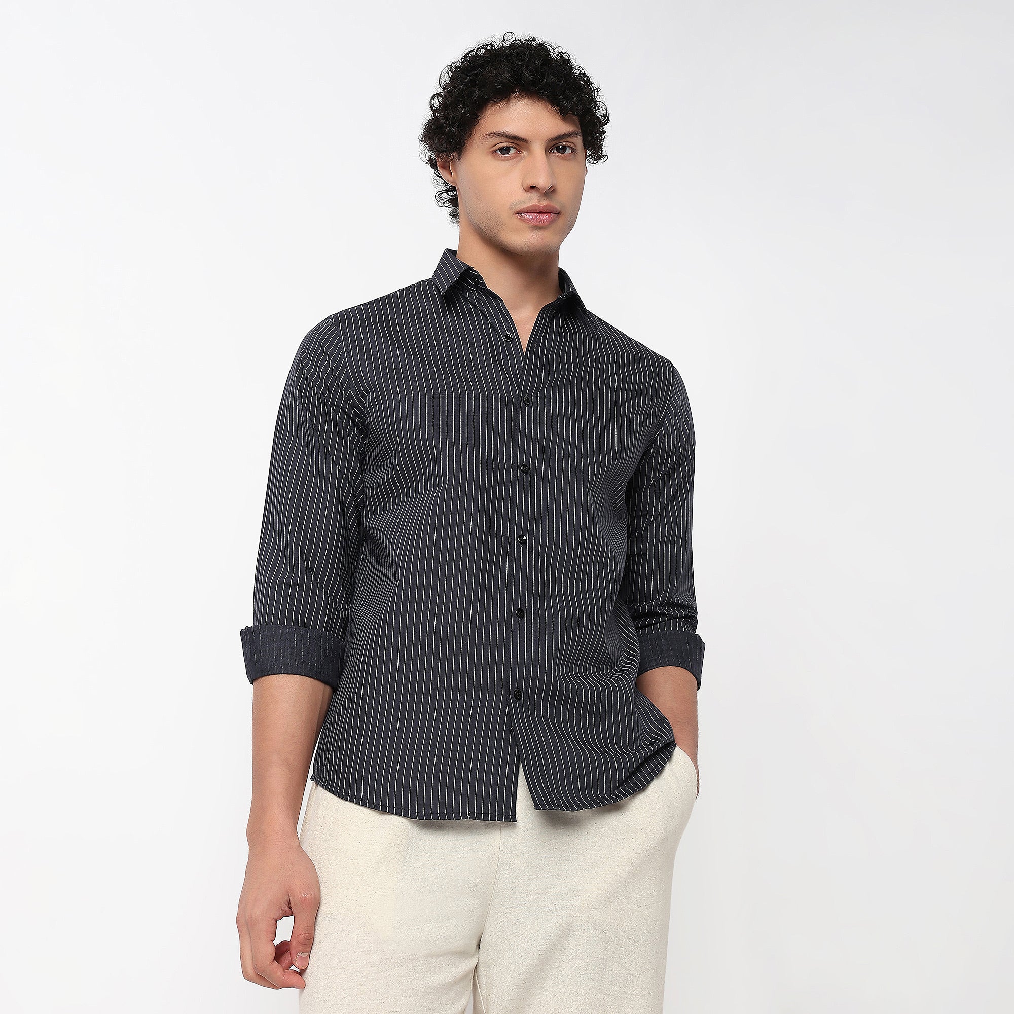 Casual Striped Shirt