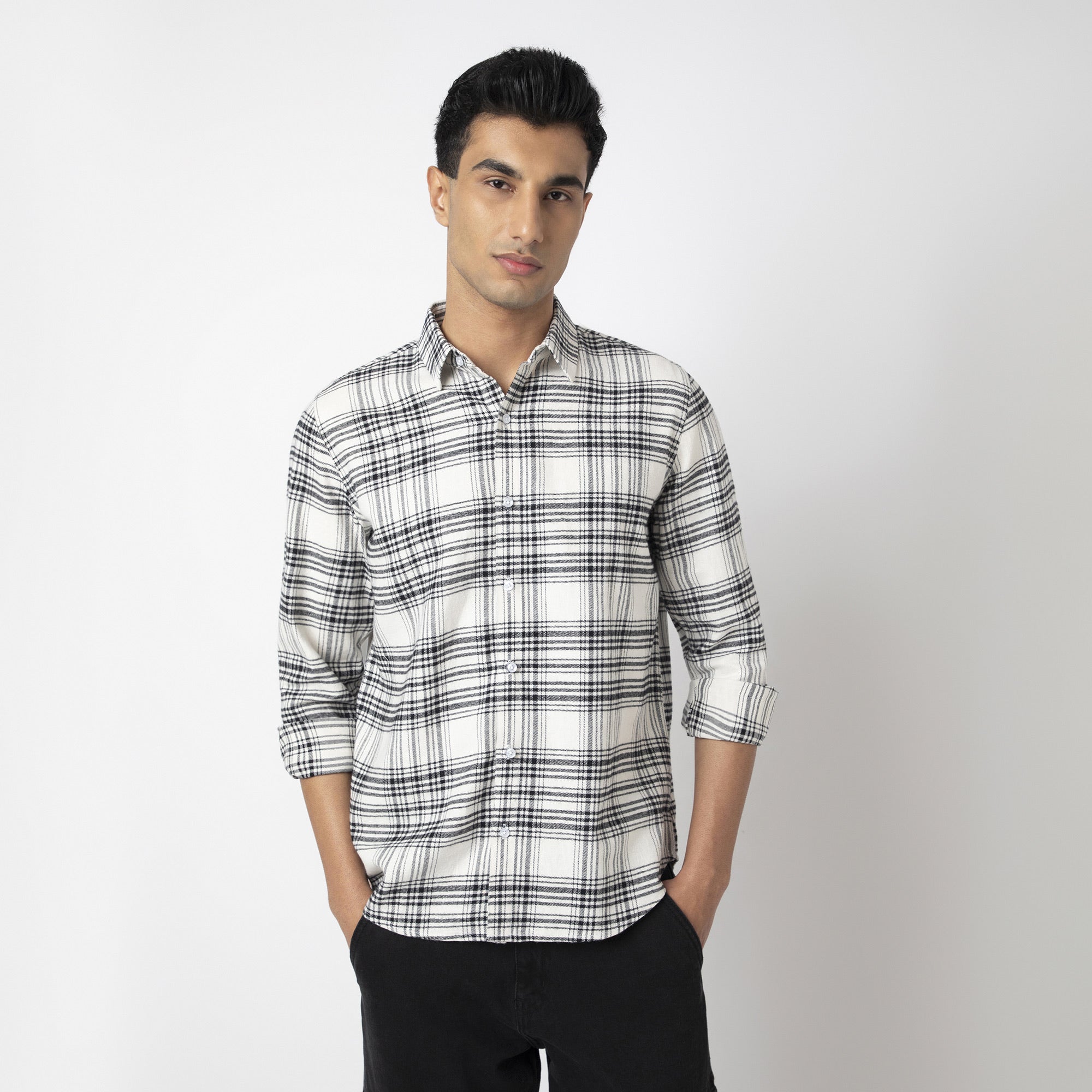 Cotton Checks Shirt