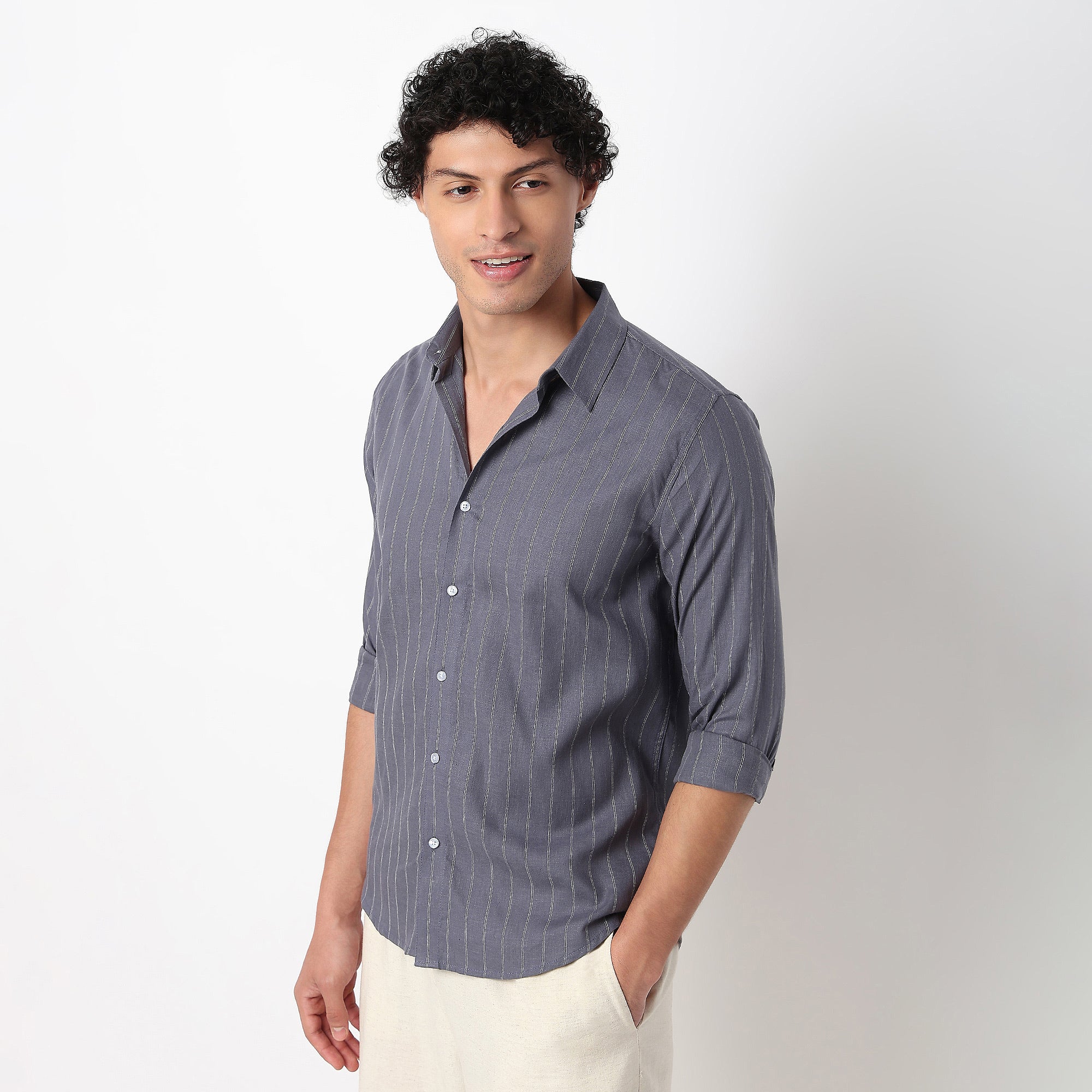 Casual Striped Shirt