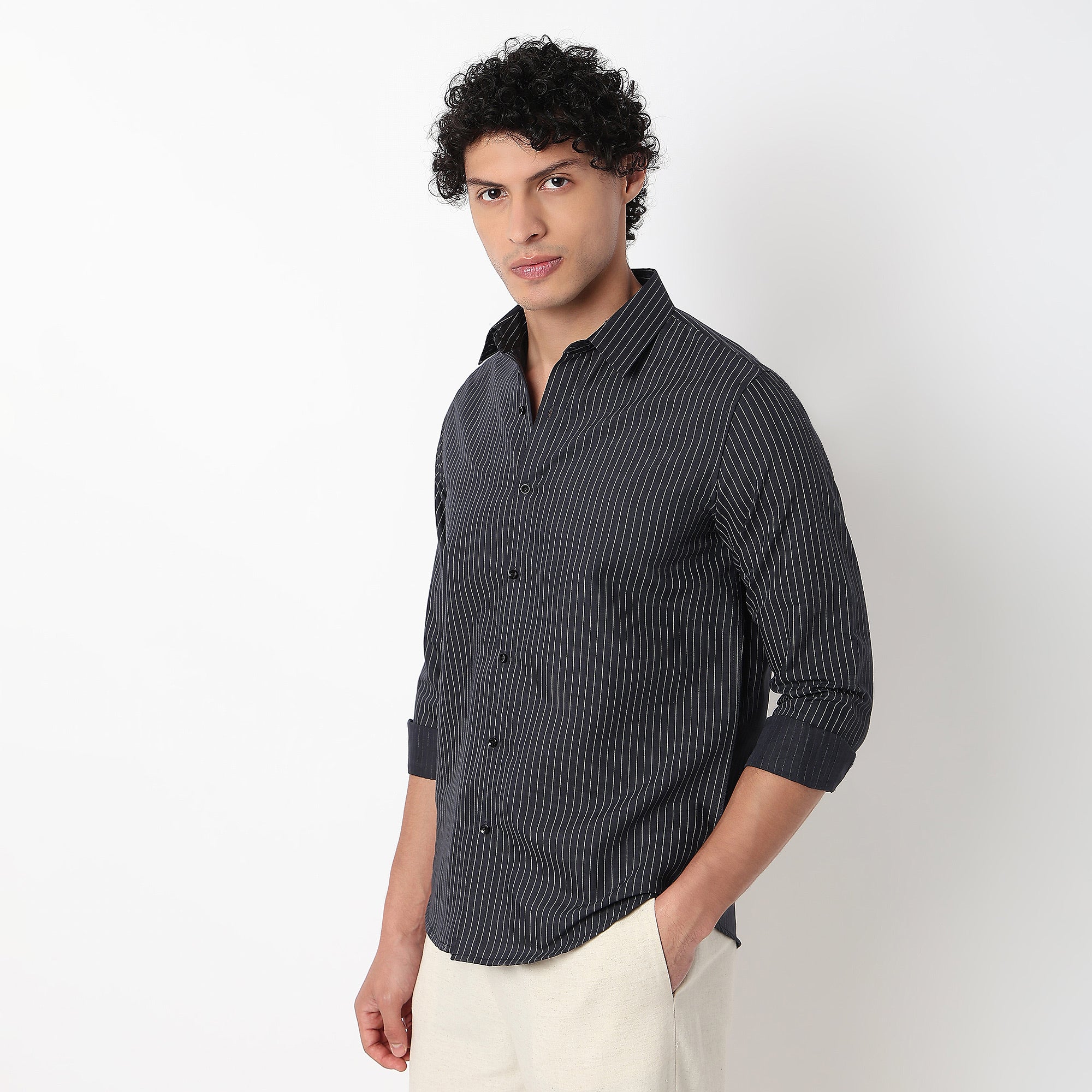 Casual Striped Shirt