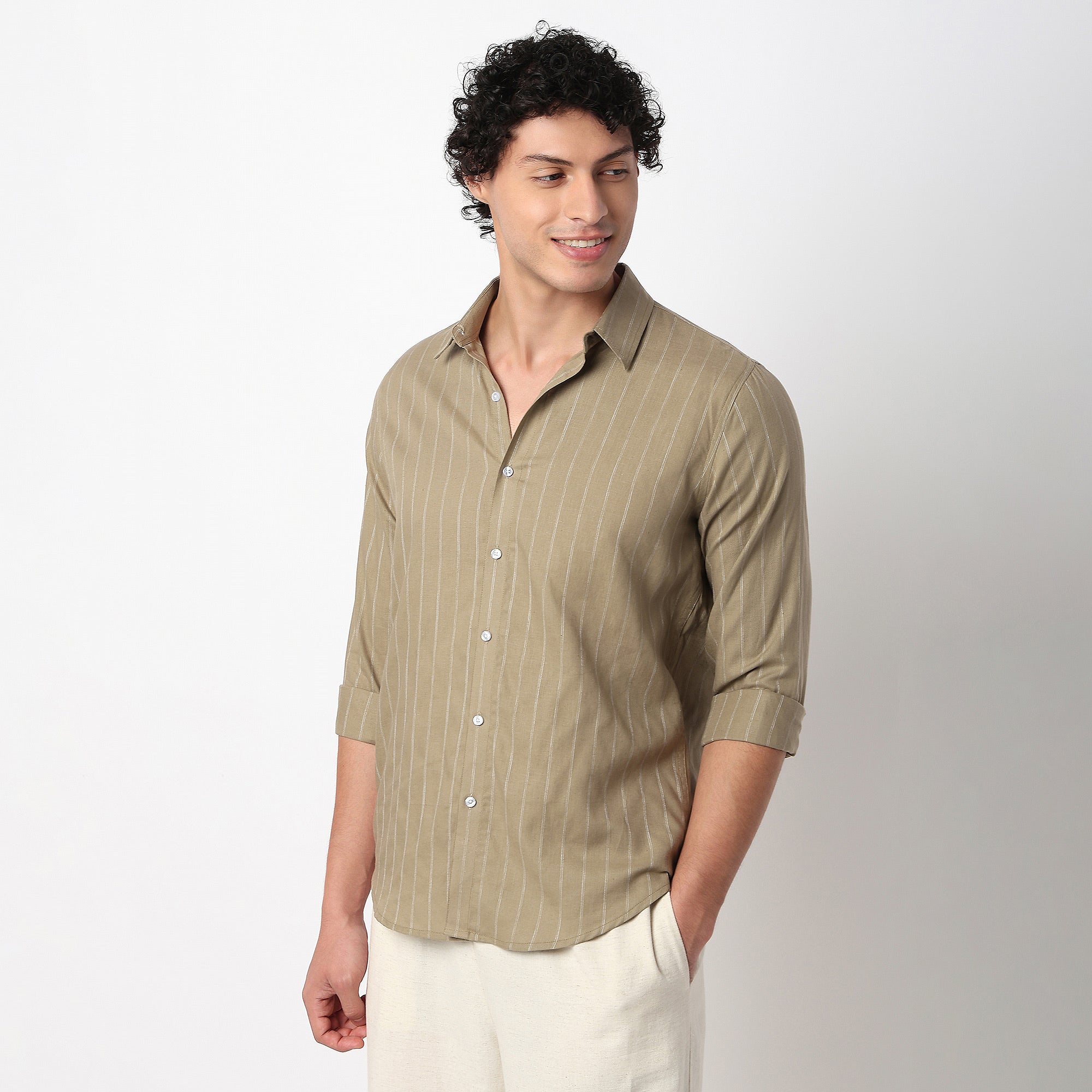 Casual Striped Shirt