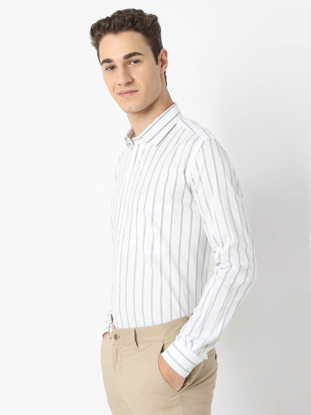 Cotton Striped Shirt