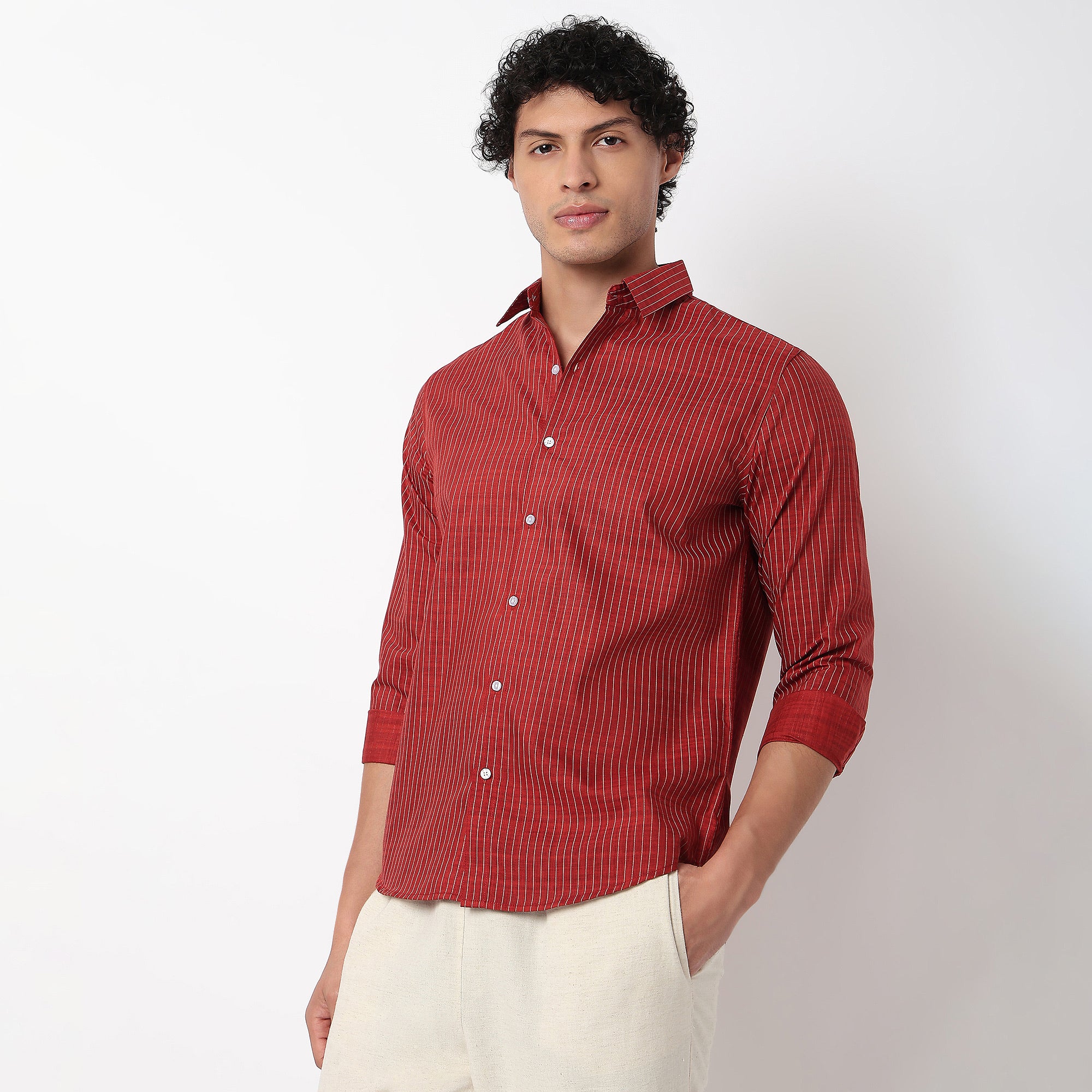 Casual Striped Shirt