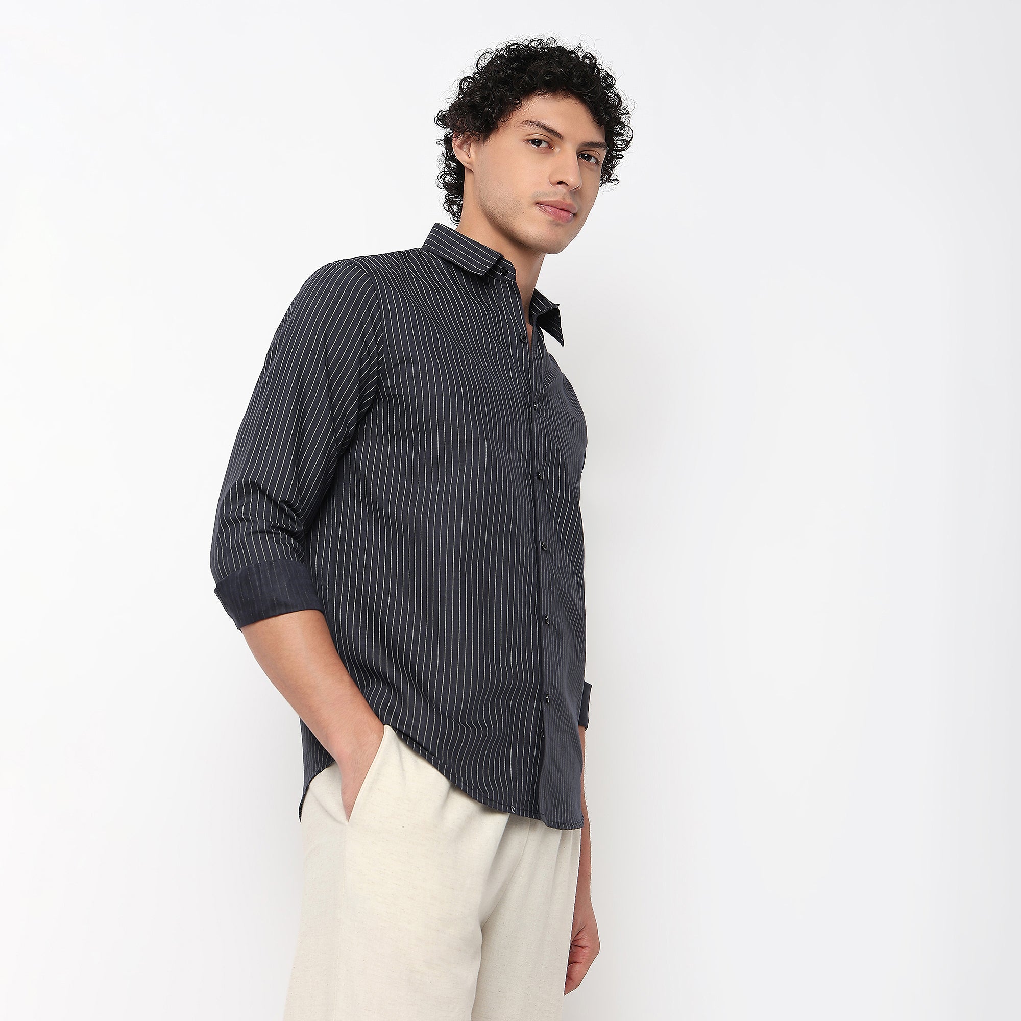 Casual Striped Shirt