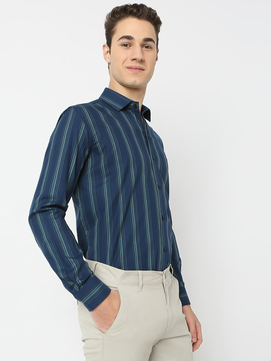 Cotton Striped Shirt