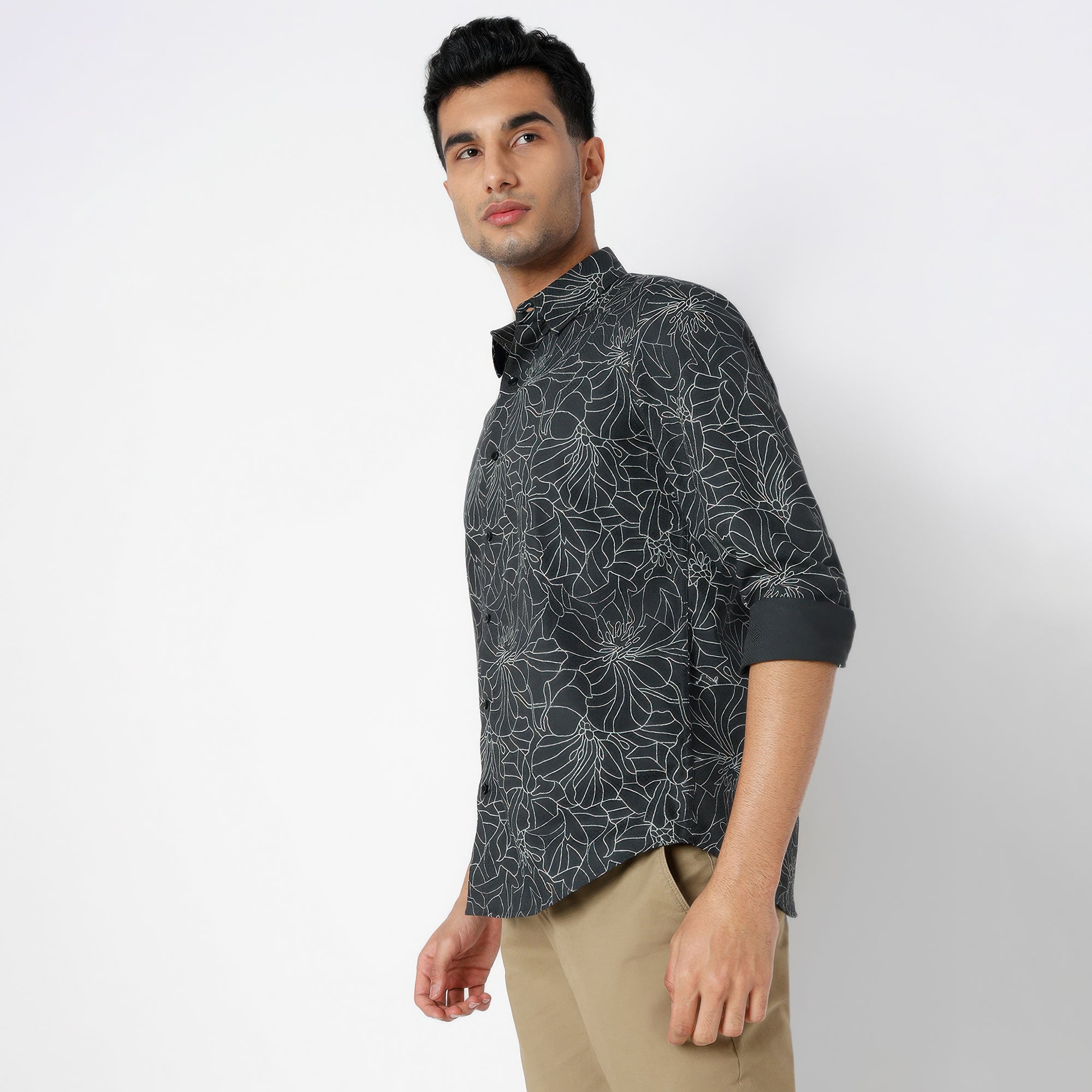 Printed Cotton Shirt