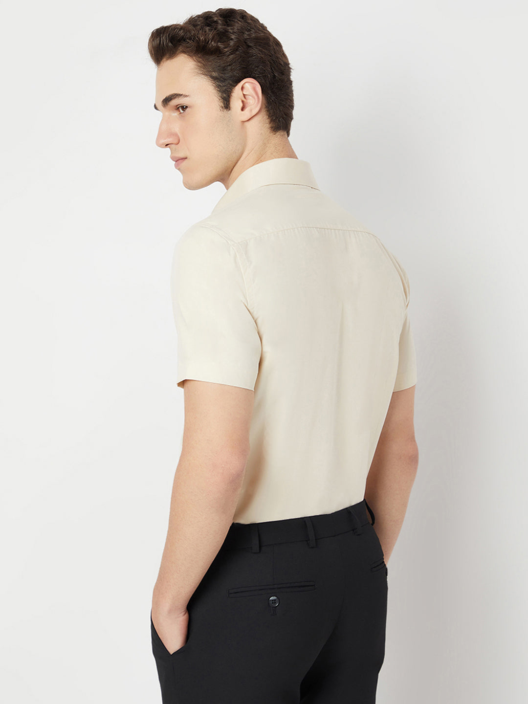 Wrinkle Free Half Sleeve Shirt