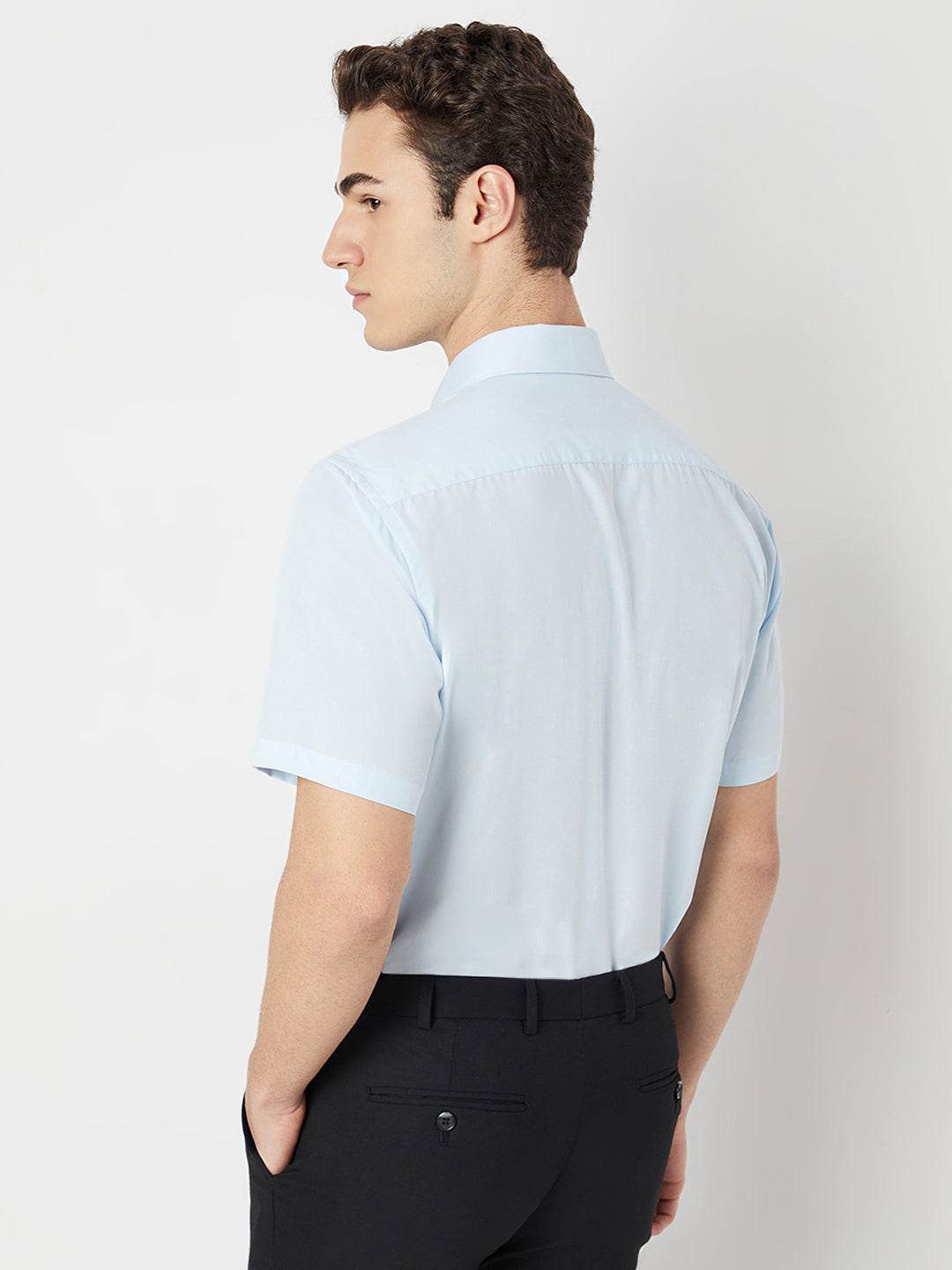 Wrinkle Free Half Sleeve Shirt