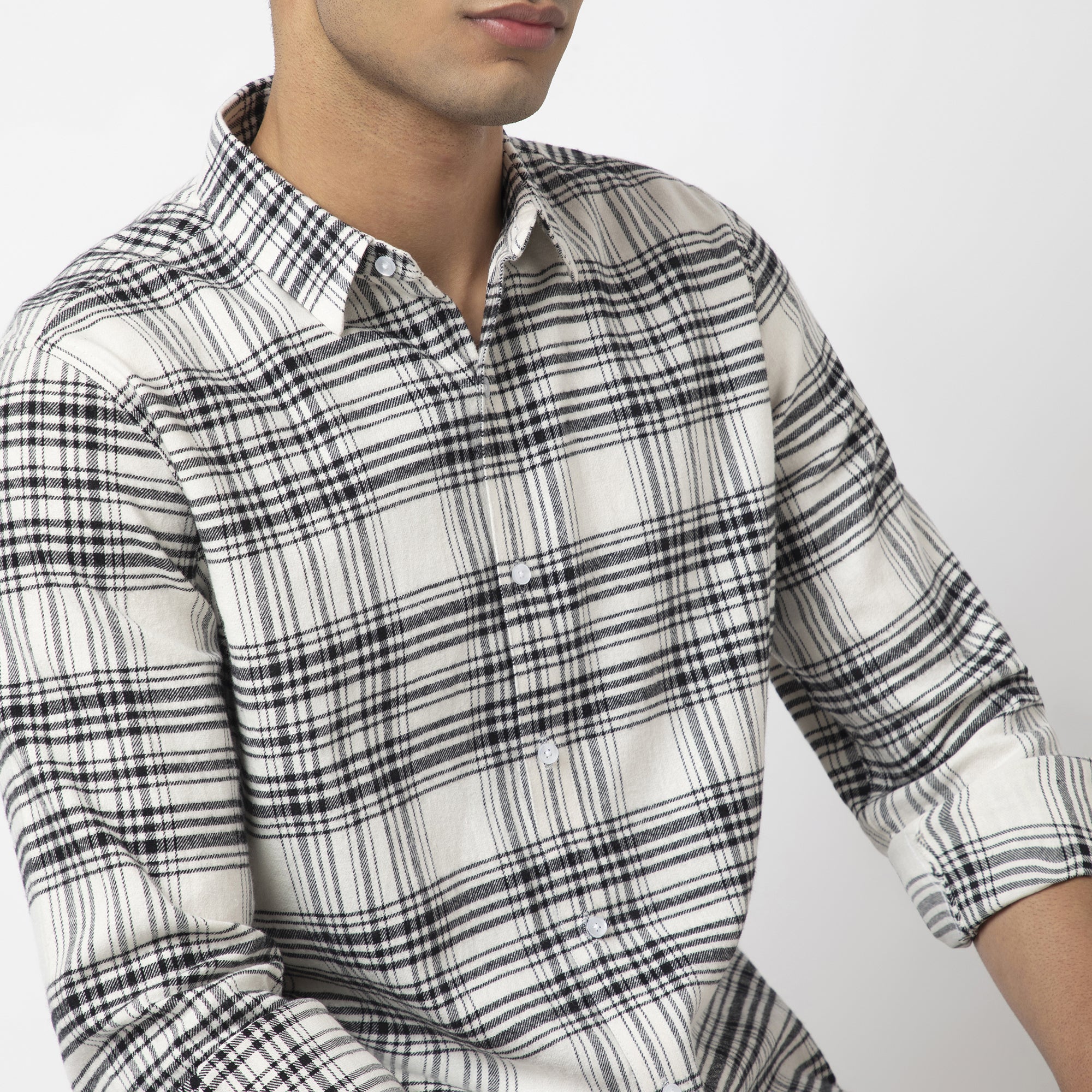 Cotton Checks Shirt