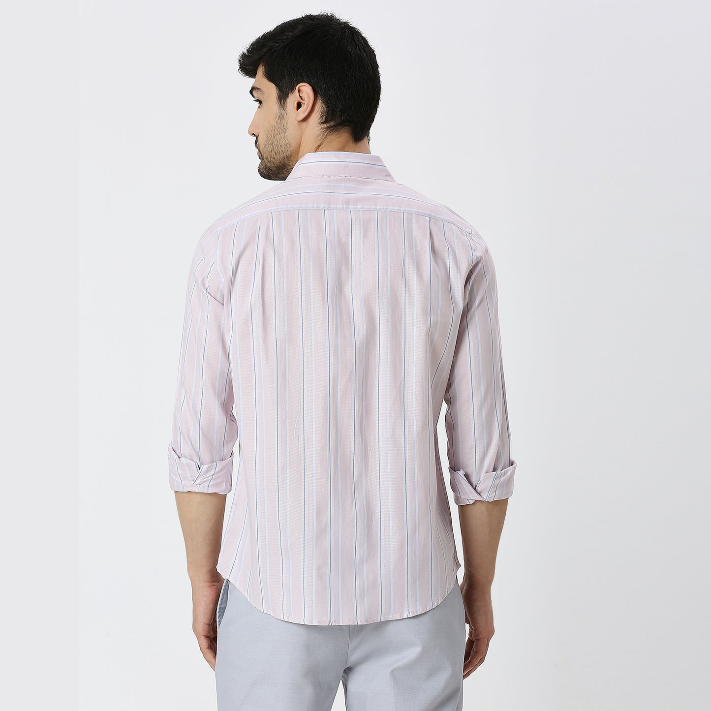 Mens Casual Striped Shirt