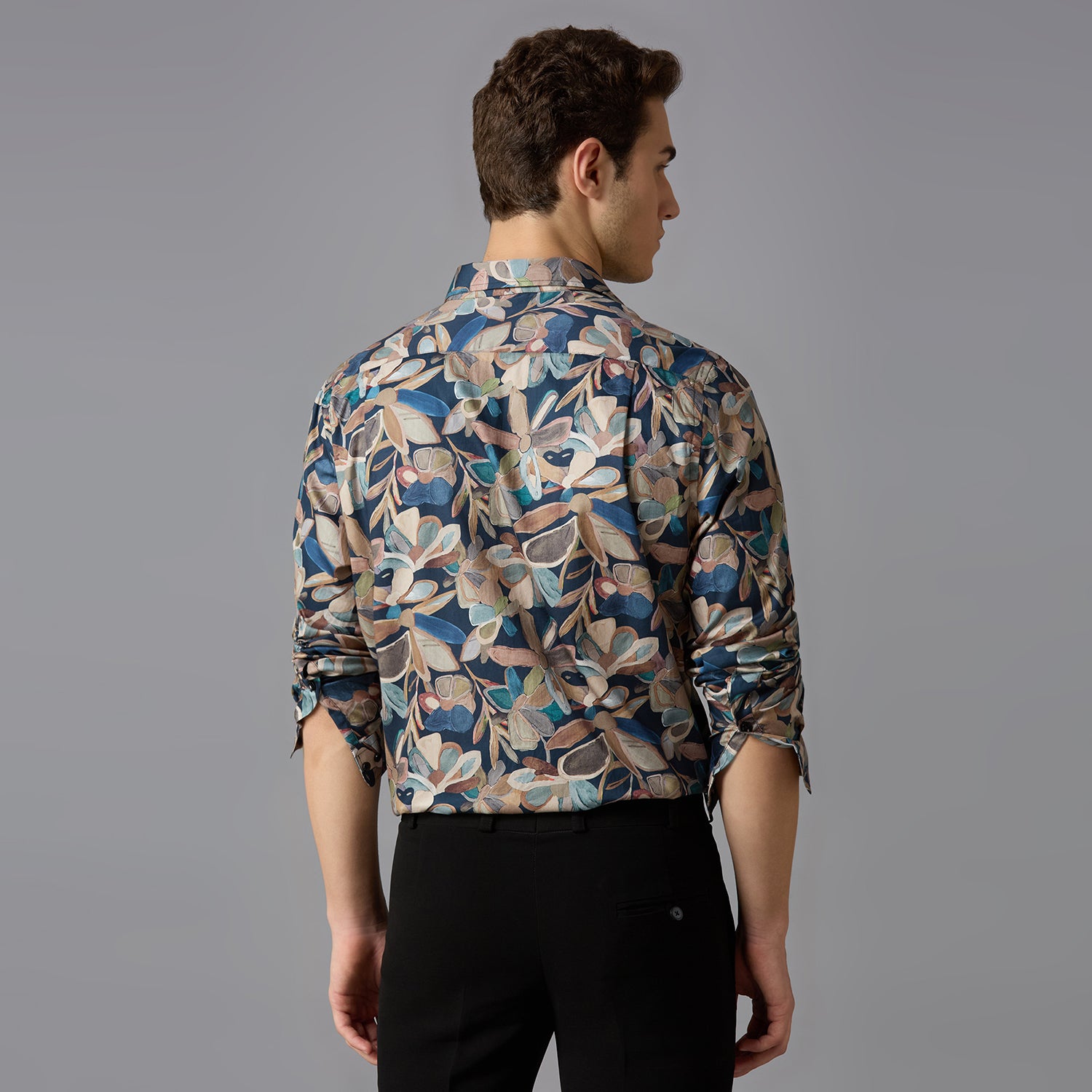Giza Cotton Printed Shirt