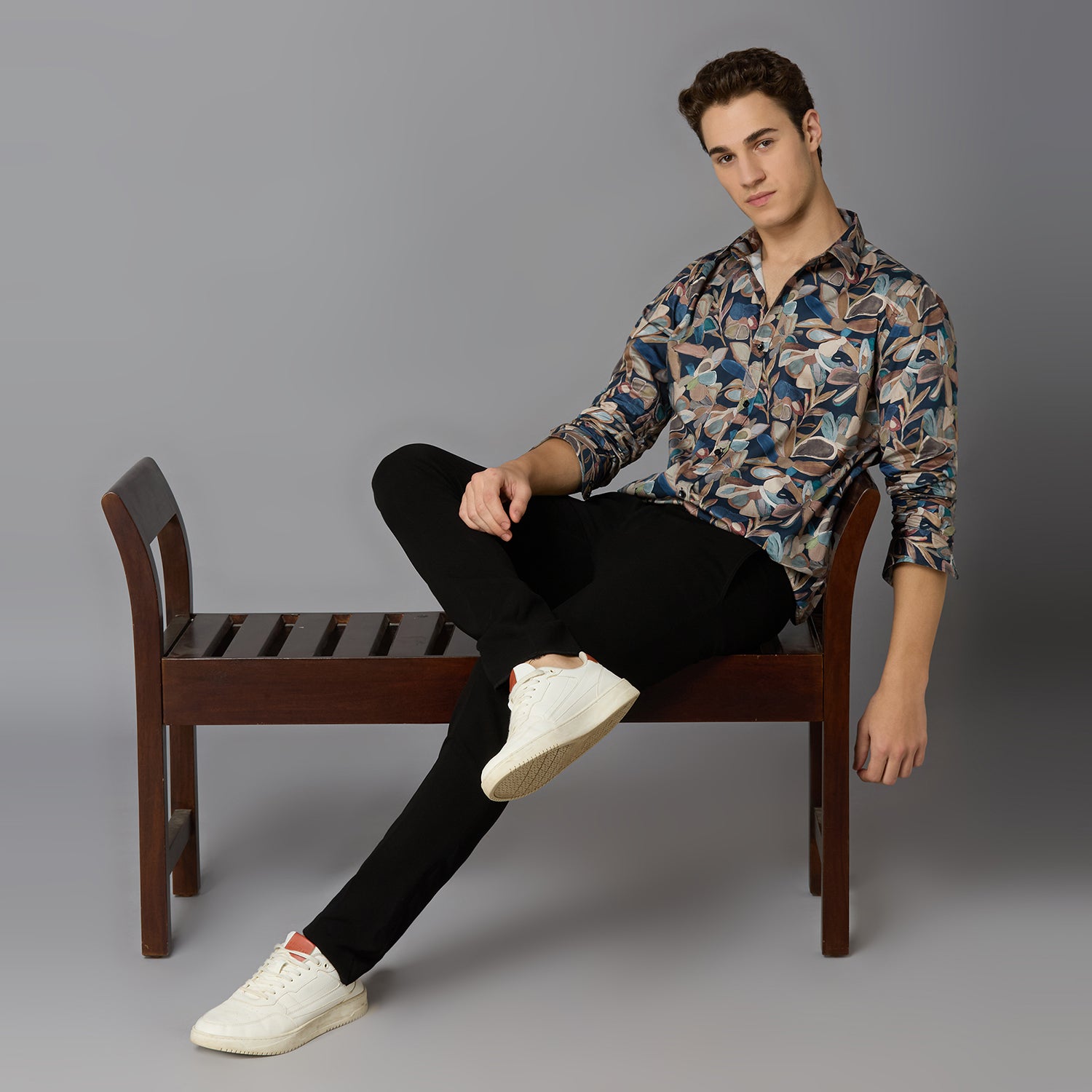 Giza Cotton Printed Shirt