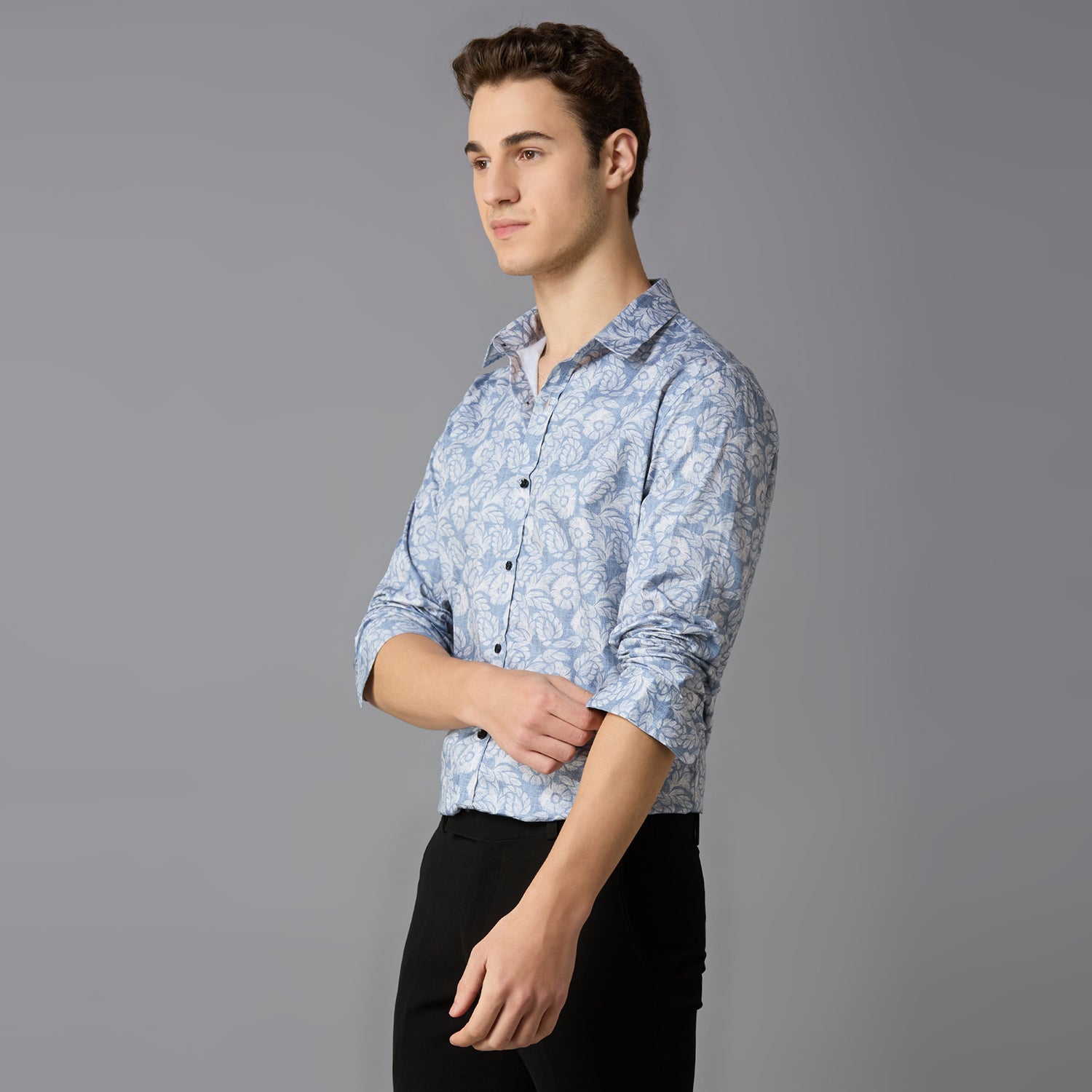 Giza Cotton Printed Shirt