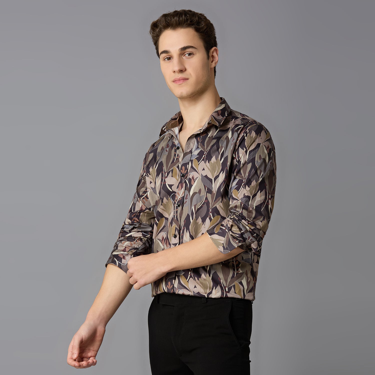 Giza Cotton Printed Shirt