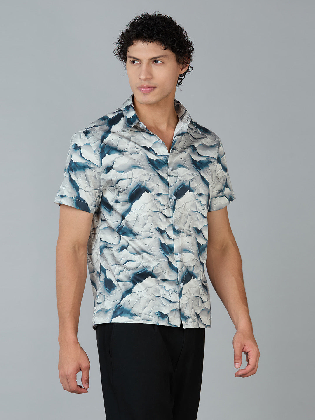 Luxury Digital Print Shirt