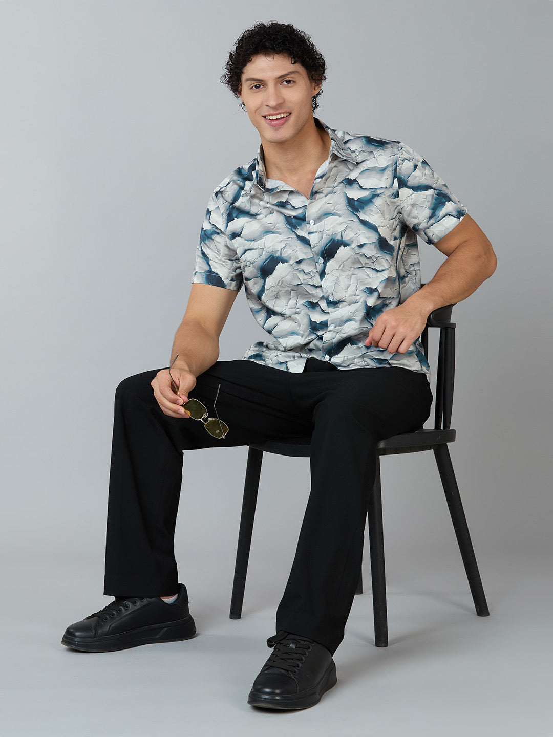 Luxury Digital Print Shirt