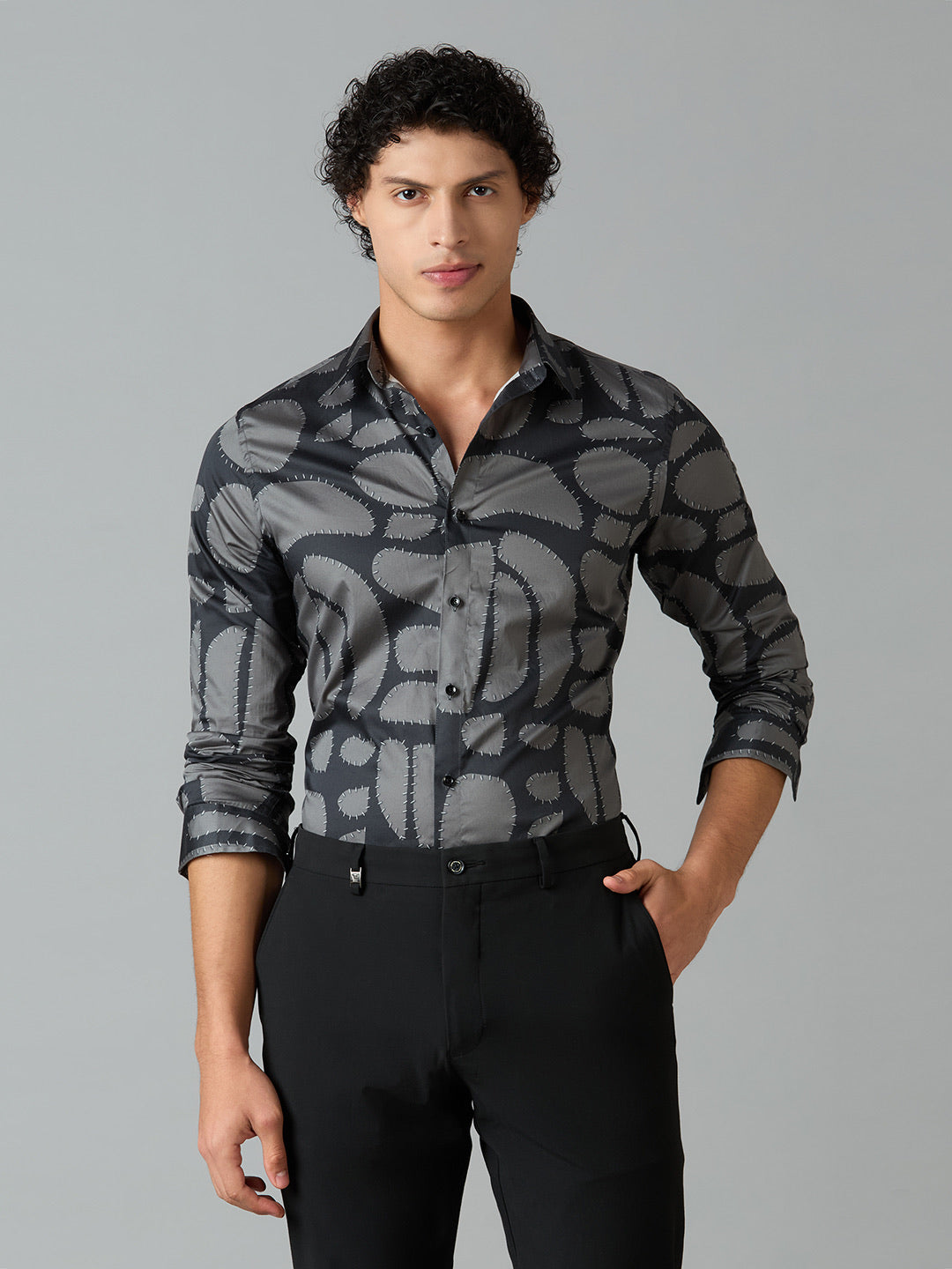 Giza Cotton Printed Shirt