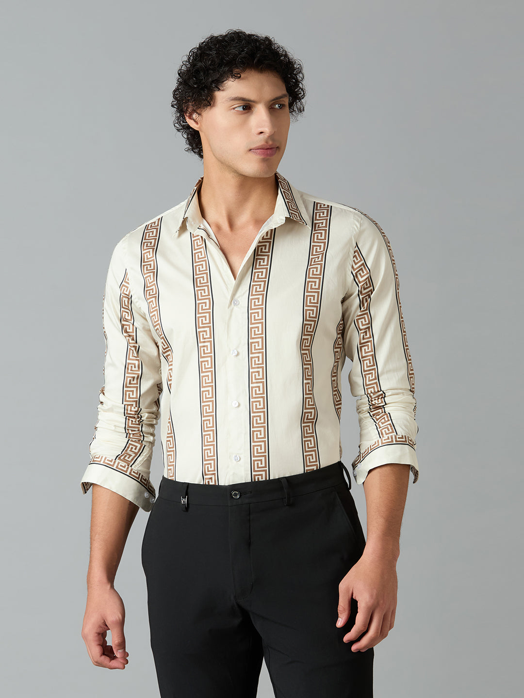 Giza Cotton Printed Shirt