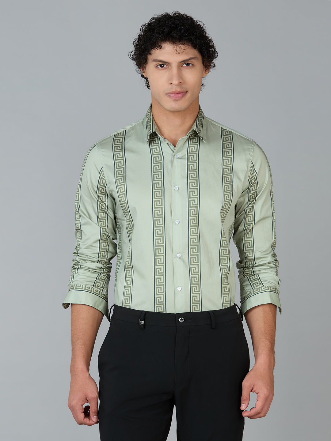 Giza Cotton Printed Shirt