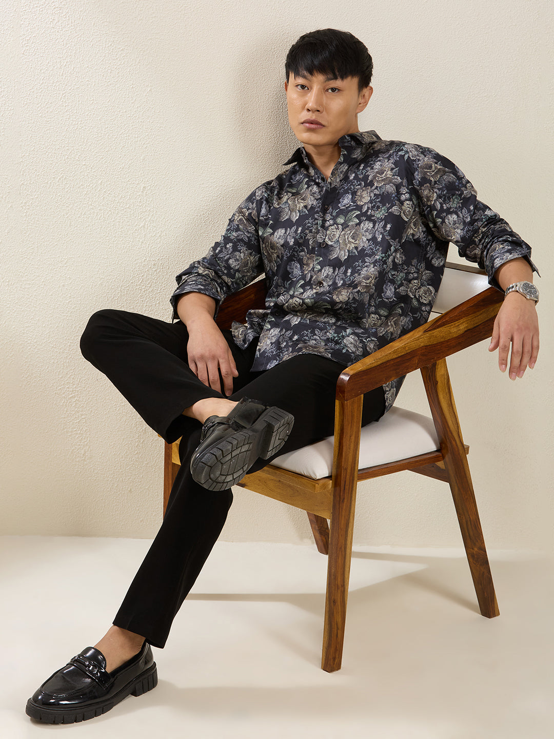 Giza Cotton Printed Shirt