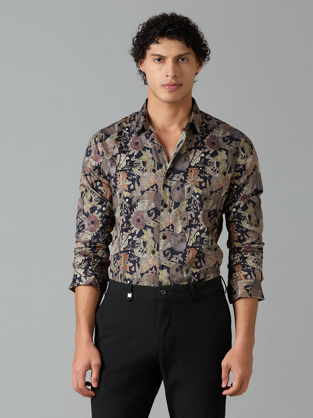 Giza Cotton Printed Shirt