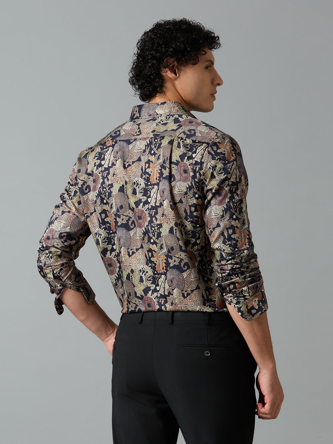 Giza Cotton Printed Shirt